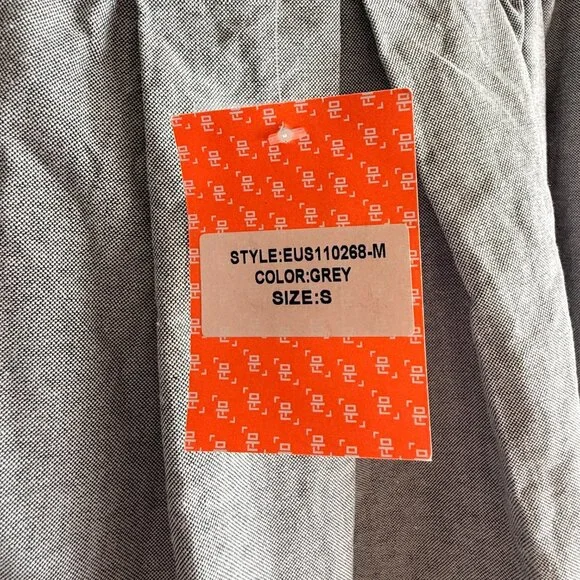 MOON Grey A-line Flair Skirt Size Small NWT - Picture 2 of 6